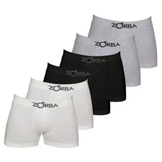 Kit com 6 Cuecas Boxer Zorba 781 em Oferta na Shopee