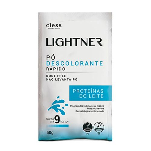 Pó Descolorante Lightner Proteínas do Leite 50g Cless