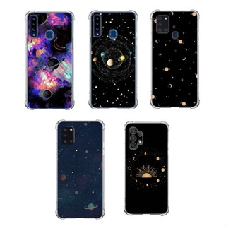 Capa TPU Personalizada Planetas Capinha Samsung A20S, A21S, A32 4G, A31
