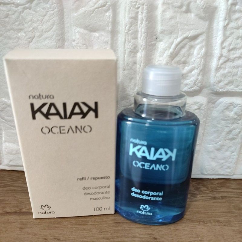 Refil Deo corporal Kaiak Oceano masculino