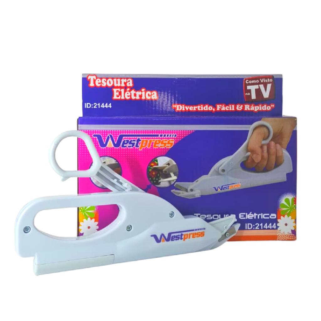 Tesoura Eletrica Corte Rapido e Preciso Westpress WN667 | Shopee Brasil