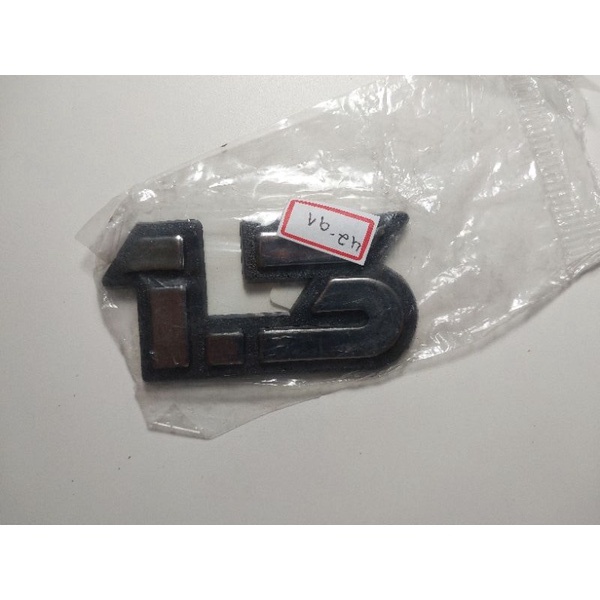 Plaqueta emblema adesivo antigo ford 1.3