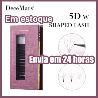 CÍLIOS 5D DECEMARS extensão de cílios W