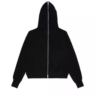 Streetwear Esqueleto Fundo Zip Up Y2k Punk Moletons Com Capuz Grunge Manga Longa 90