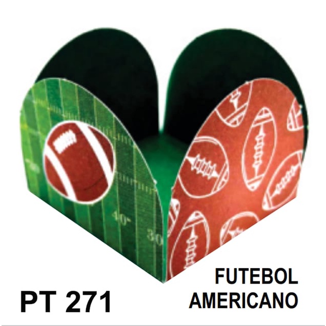 50 Formninhas Para Doce Festa Futebol Americano Pt271 (Jango)