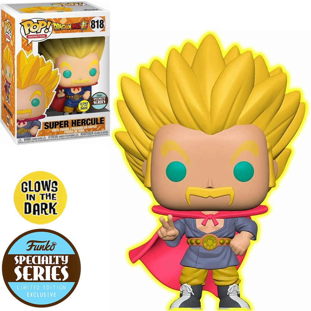 Funko Pop - Super Hercule Dragon Ball Z Special Edition Glows In The Dark - 818