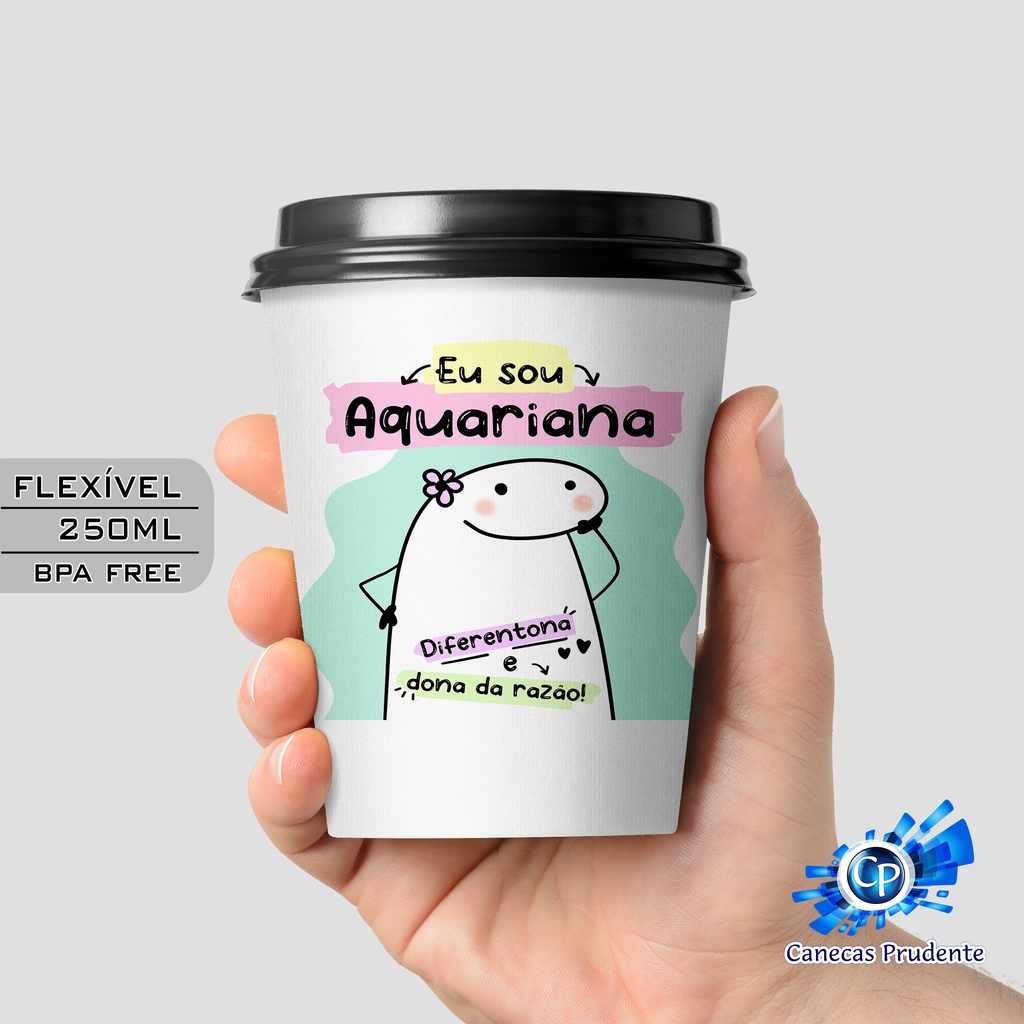 Imagem Copo Mini Bucks 250ml Plástico Flexível Flork Bentô Signos