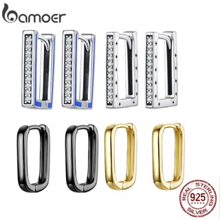 Bamoer Brinco De Zircônio Simples Clipes De Orelha Moda Bijuteria Para Meninas Femininas