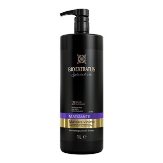 Mascara Brilho Platinado Violeta Matizante 1L Bio Extratus