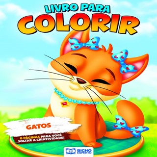 Livro Para Colorir Pet Friends - Gatos
