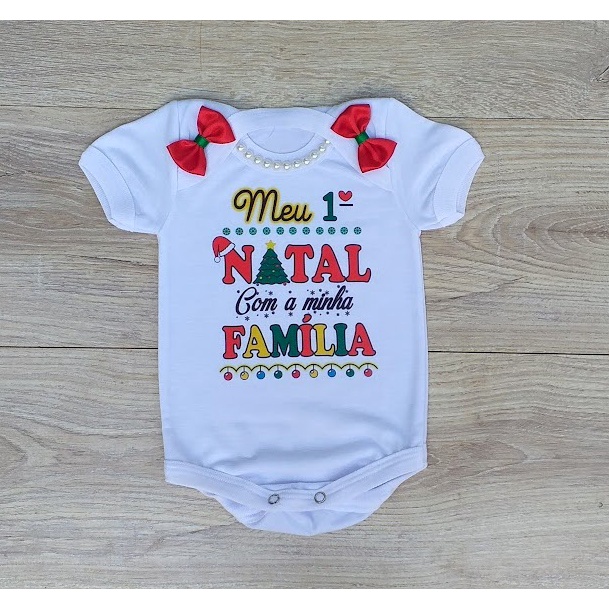 Body meu primeiro natal em família | Shopee Brasil