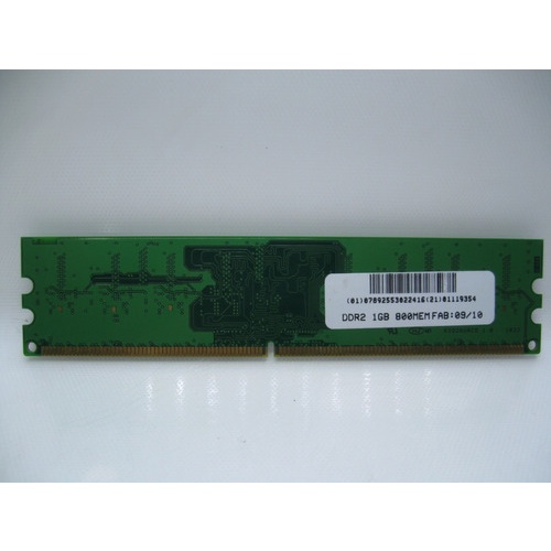 Memória 1gb Ddr2 800mhz Novax