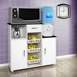Fruteira Multiuso 2 Portas 1 Gaveta Croácia Top Line Chf Flex Color