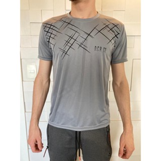 Camiseta dry fit masculina Estampada academia colorida (diversas cores) | poliéster