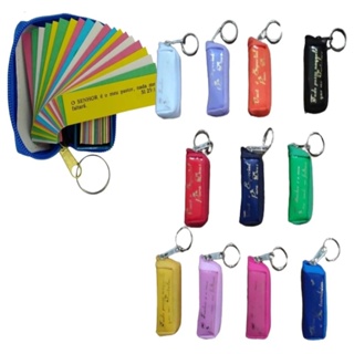 Kit Caixinha De Promessas Com 10 Chaveiros Ziper Coloridos em Oferta na Shopee