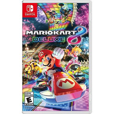Mario Kart 8 Deluxe Nintendo Switch Lacrado Midia Fisica
