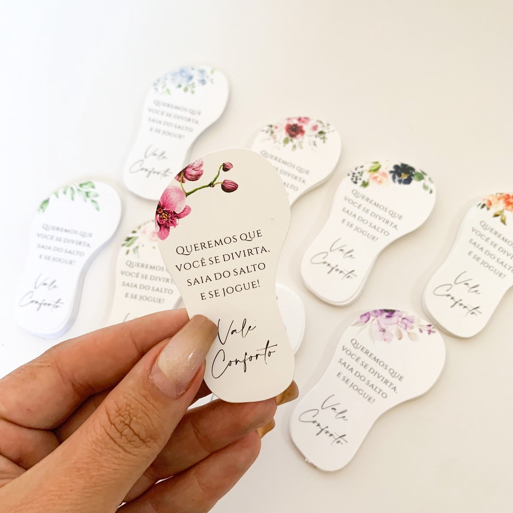 Vale Chinelo - Vale Conforto Casamento - Várias Cores em Oferta na Shopee