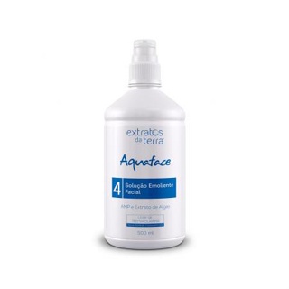 Aquaface Solução Emoliente 500ml Extratos da Terra em Oferta na Shopee