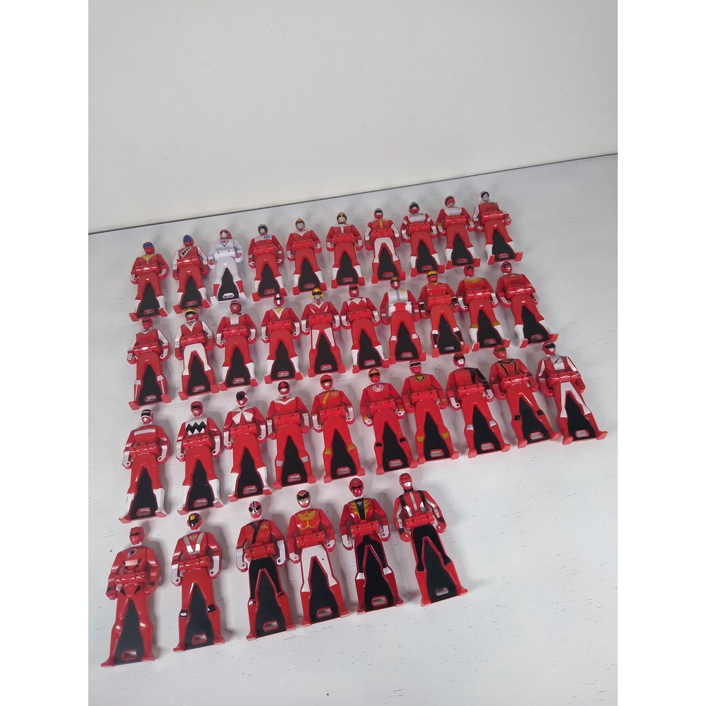 Ranger Key Power Ranger Sentai vermelho | Shopee Brasil