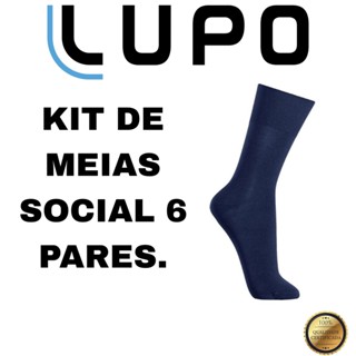 Meia social MeiAnyl LUPO KIT 6un. Cod. 6002-001