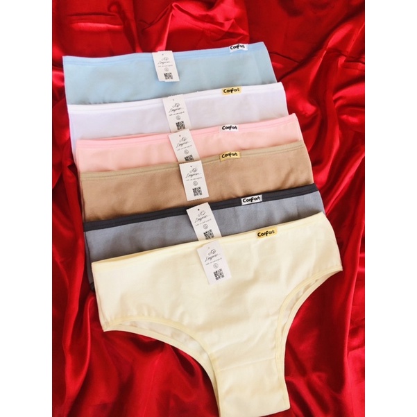 Kit 4 Calcinhas  Senhora Cintura Alta Pós Parto 100%  Algodão  Modeladora  Tangão Maternidade confort moda intima em Oferta na Shopee