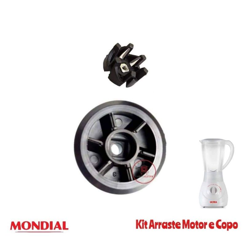 Arraste do Motor e do Copo Liquidificador Mondial Vitamix L-30