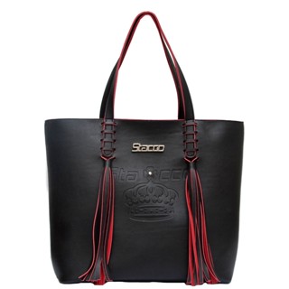 Bolsa Feminina Sacola Bambulim Espaçosa Alças Reforçadas a Pronta Entrega Fecho de Ziper com Bolso Varias cores ref115