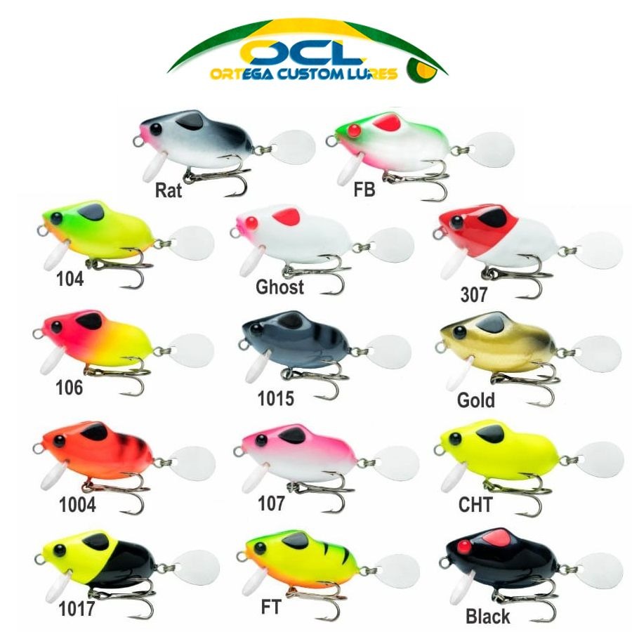 Isca Artificial OCL Rat Runner – by Fábio Baca 4,6cm 10g