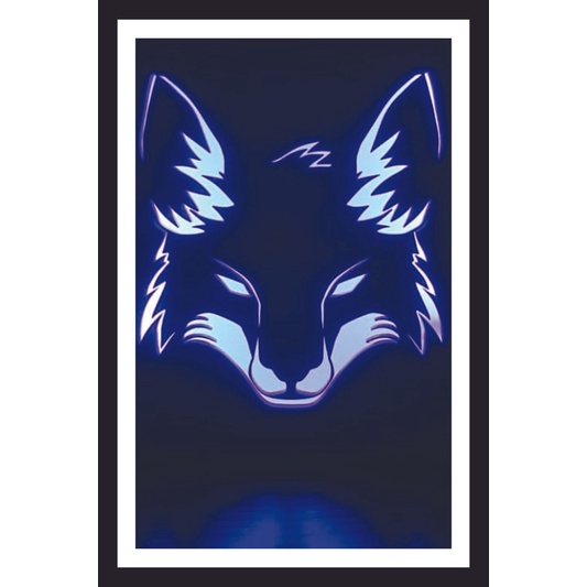 Placa Quadro Decorativo Cruzeiro Mafia Azul Zeiro maior de minas de MDF 6mm (Não empena com tempo) 20x28cm Impressão Direta 73