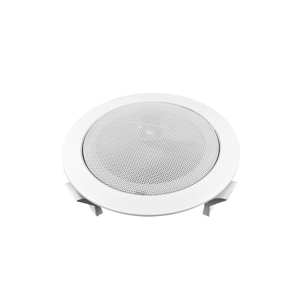 Arandela 6" Redonda Plástica Branca - Permak