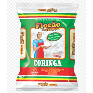 Flocão de Arroz Coringa 500g - Sem Glúten - 2 Unidades total 1Kg