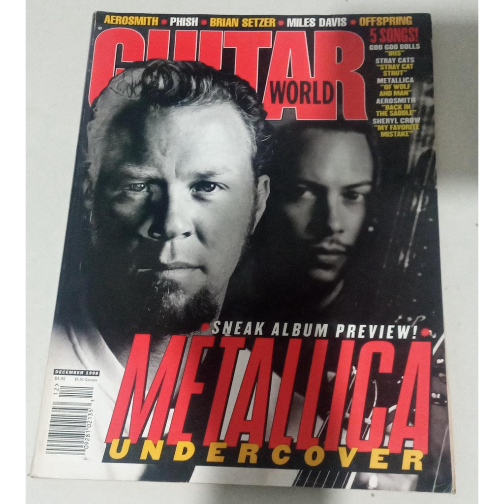 revista guitar posterimportada Shopee