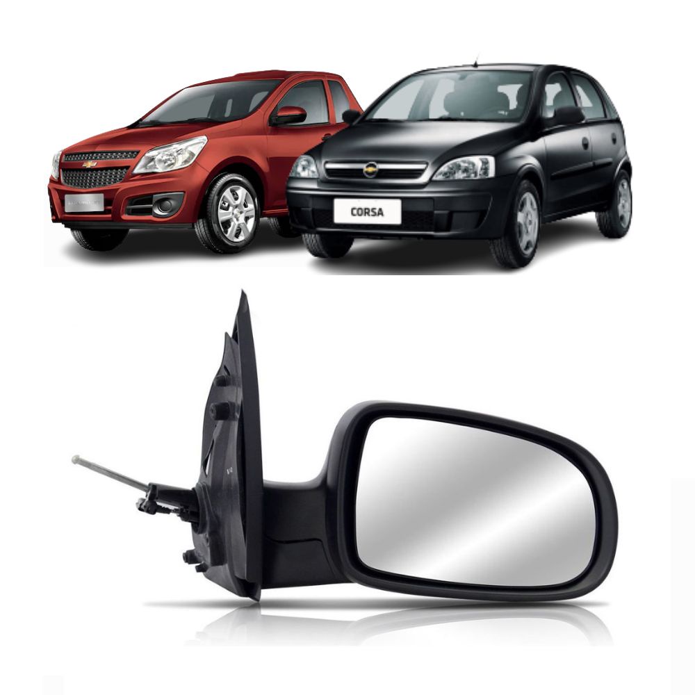 Retrovisor Externo Le Ld Corsa Hatch Sedan Montana a 02 a 12