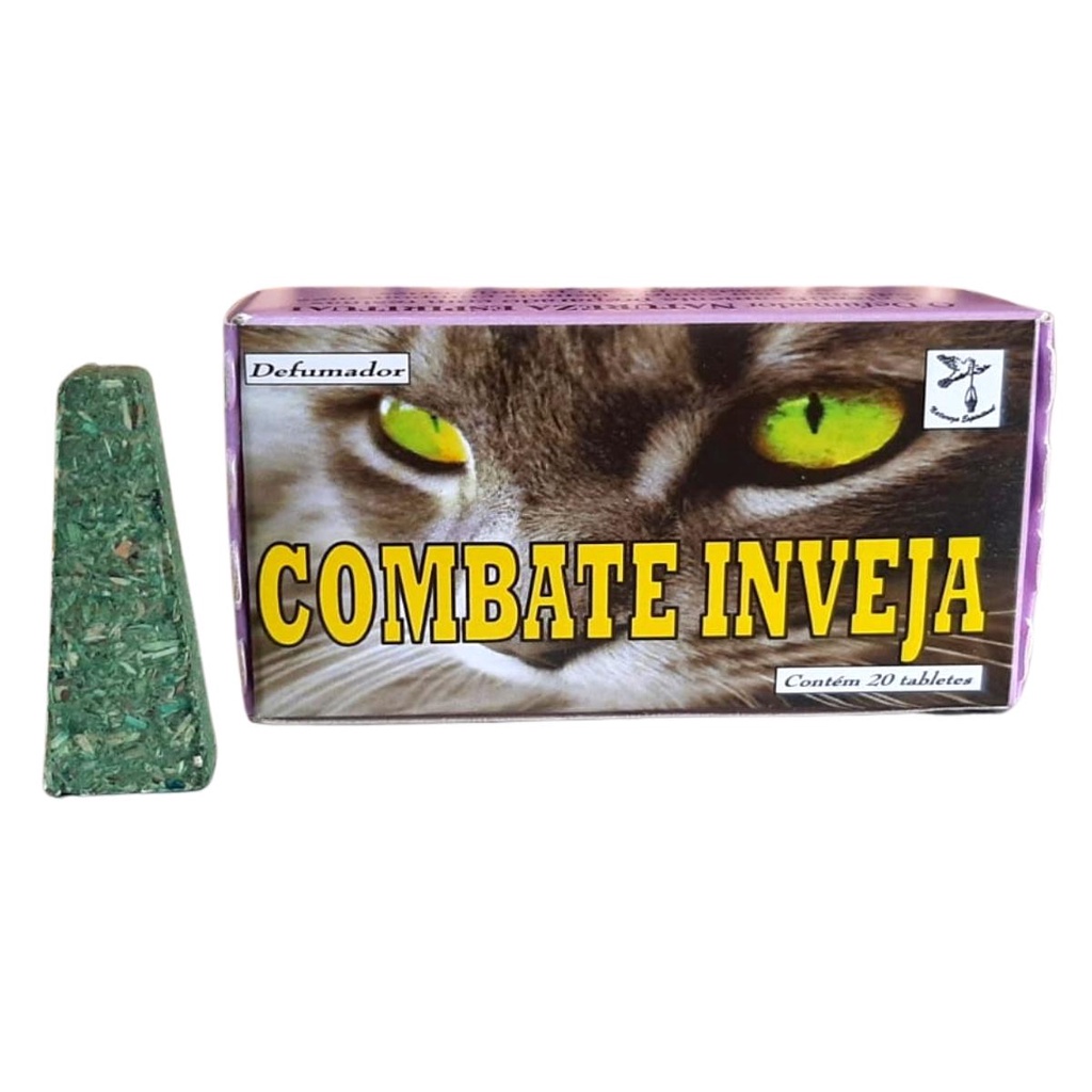 Defumador Natureza Espiritual Tablete Combate Inveja em Oferta na Shopee