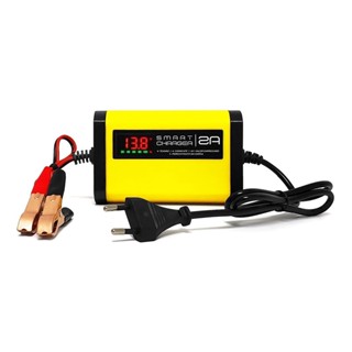 Carregador Bateria Carro E Moto 12v 2Ah Bivolt P/ Moto Todas as Marcas Com Indicador Carga em Oferta na Shopee