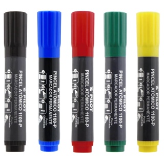 Caneta Marcador Permanente Pincel Atômico 1100-P Original Pilot Cores Especiais em Oferta na Shopee