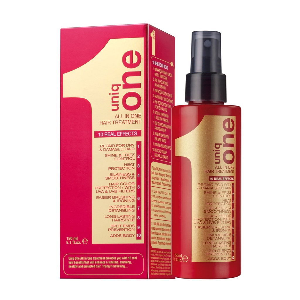 FINALIZADOR UNIQ ONE ALL IN ONE HAIR TREATMENT REVLON 150ML LEAVE IN