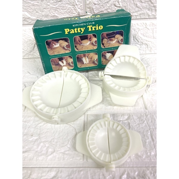 Trio de formas para Pastel em Oferta na Shopee