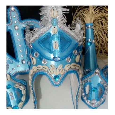Paramenta De Oxossi Luxo Candomble Umbanda
