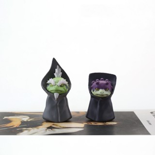 Naruto Toad Immortal Desktop Cenery Micro Paisagem Bolo Decorações Capsula Boneca Máquina DIY Figura