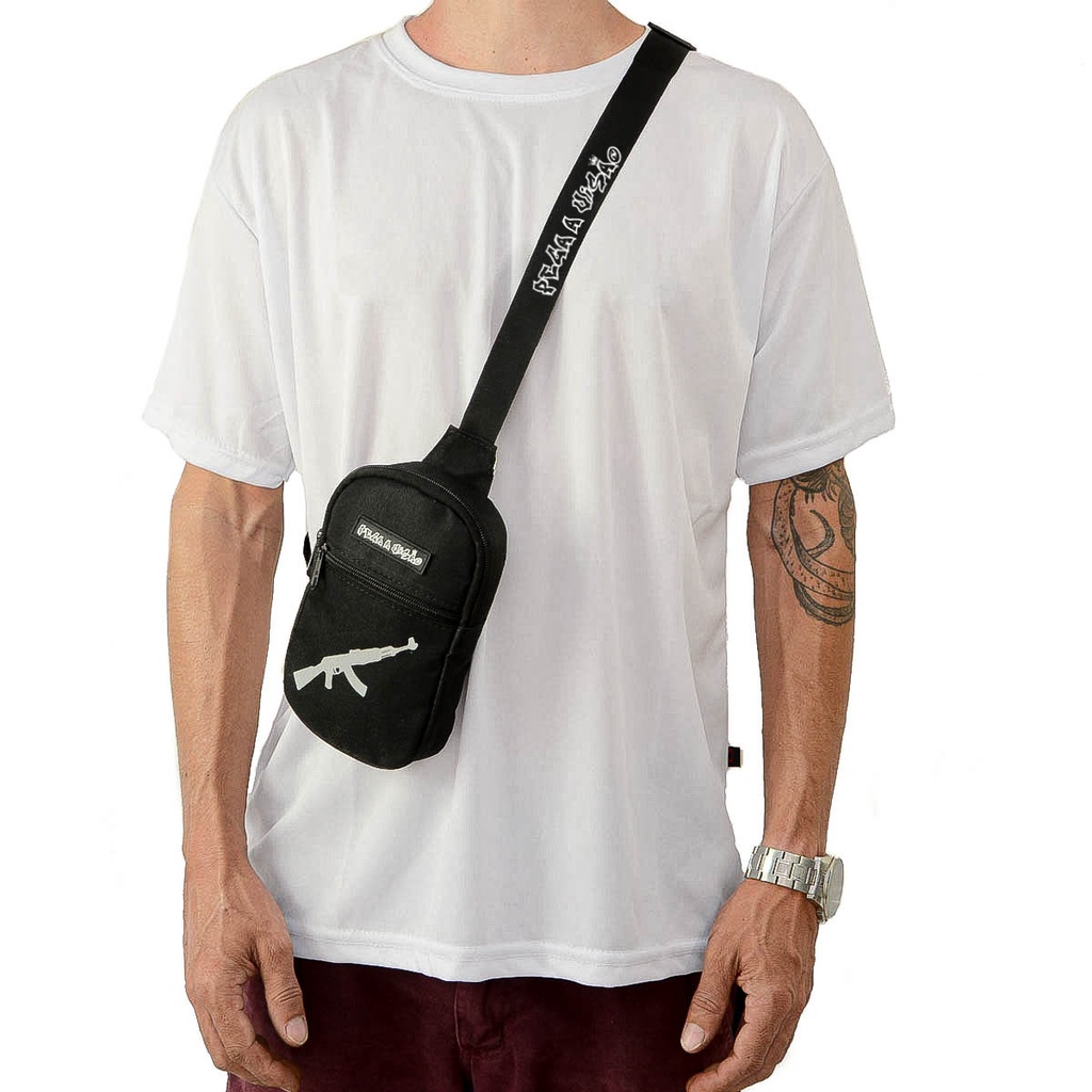 Shoulder Bag Transversal Mini Bag Com Alça Regulável