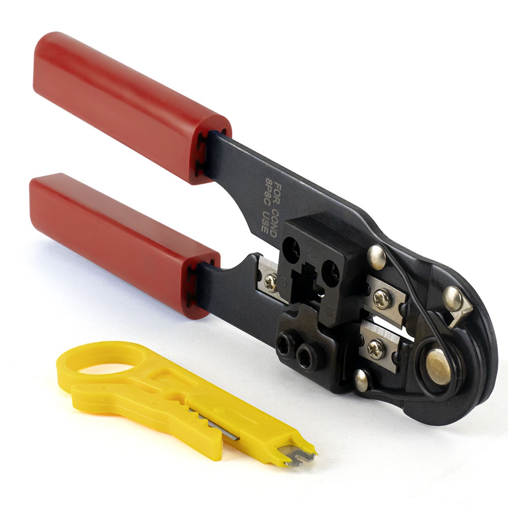 Alicate Crimpador e Decapador Descascador Profissional para Crimpar ...