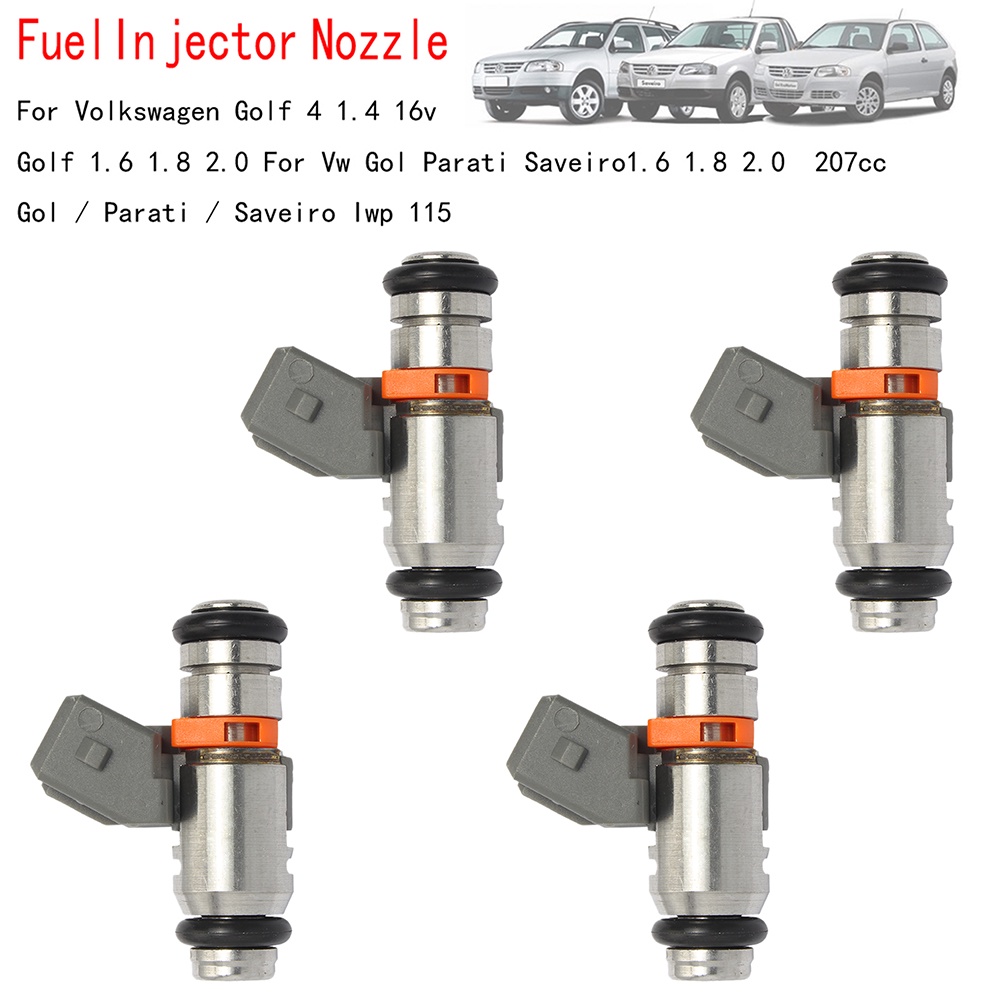 Kit 1/4 Bico Injetor Gol / Santana / Parati 2.0 Mi 1.6 8v - Iwp115 ...