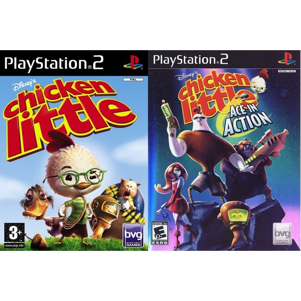 Kit Chicken Little + Chicken Little Ace In Action (PS2)