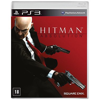 Hitman Absolution PS3 Usado Com Nota Fiscal Mídia Fisica