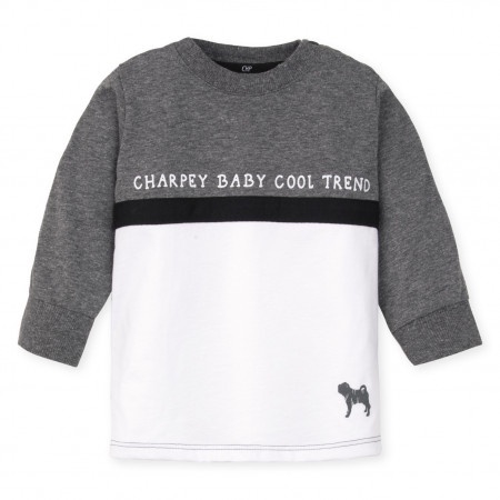 Roupa Infantil Camiseta Charpey Meia Estação Baby Cool Trend Confortável e Estilosa