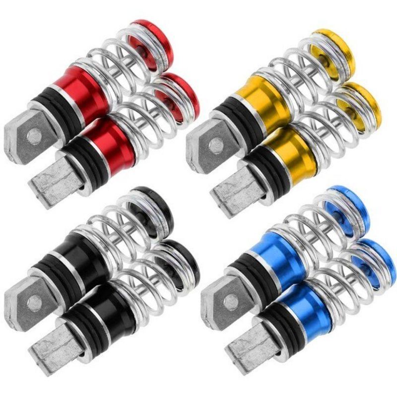 Pedaleira Esportiva Mola Universal Moto Honda, Yamaha, Kawasaki, Suzuki em Oferta na Shopee