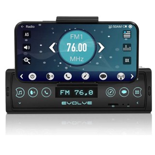 Rádio Automotivo MP3 Evolve Connect Com Suporte Para Smartphone USB 4X35W Multilaser