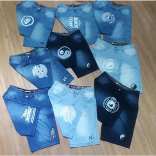 Bermuda jeans das marcas variadas