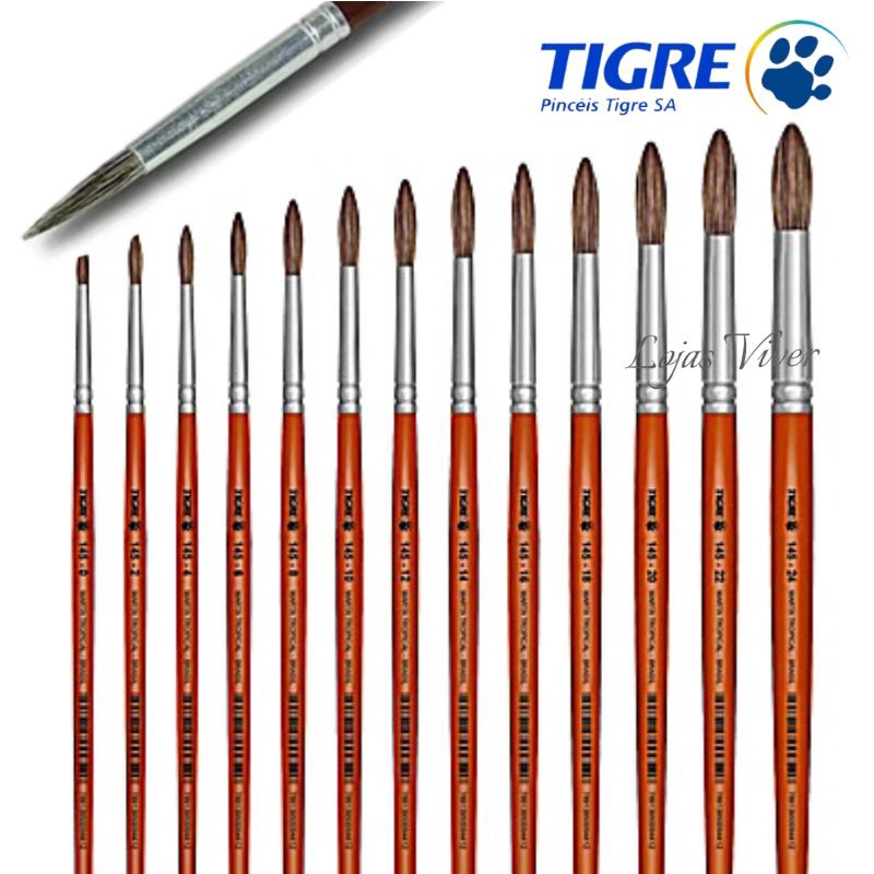 Pincel 145 Pelo de Marta Redondo - Tigre